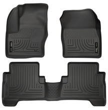 Load image into Gallery viewer, Husky Liners 2013 Ford Escape WeatherBeater Combo Black Floor Liners - GTR Auto