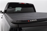 LEER 2014+ Toyota Tundra LATITUDE 6Ft6In w/ Track Tonneau Cover - Folding Full Size Standard Bed