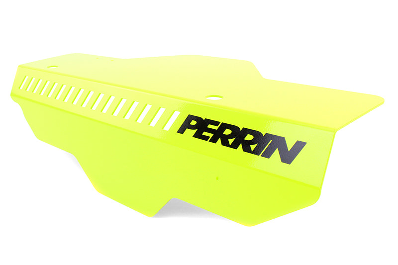 PERRIN 02-14 Subaru WRX / 04-21 STI / 08-11 Impreza Pulley Cover - Neon Yellow - GTR Auto