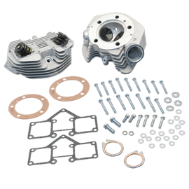 S&S Cycle 66-78 BT Super Stock 3-5/8in Bore O-Ring Style Dual Plug Cylinder Head Kit - Natural