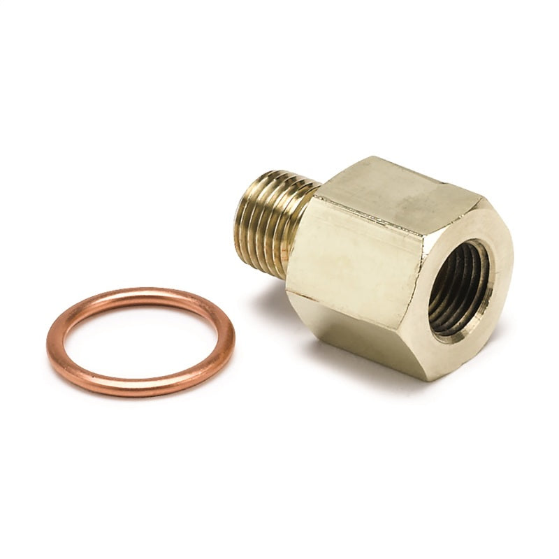 Autometer Metric Oil Pressure Adapter - 1/8in NPT to M10x1