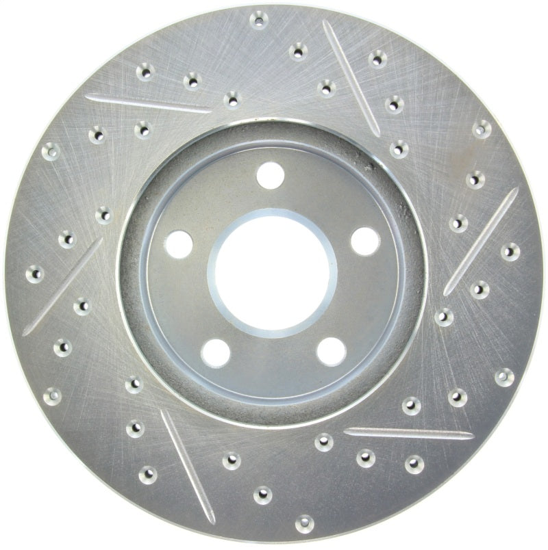 StopTech Select Sport 92-05 Chevy Cavalier/91-98 Pontiac Grand Am Slotted/Drilled Right Front Rotor