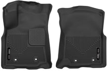 Load image into Gallery viewer, Husky Liners 2018 Toyota Tacoma Crew/Extended Cab X-Act Contour Black Front Floor Liners - GTR Auto