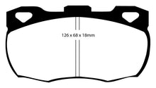 Load image into Gallery viewer, EBC 92-97 Land Rover Defender Yellowstuff Front Brake Pads