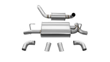 Load image into Gallery viewer, Corsa 2018-2025 Jeep Wrangler JL 2.5in Dual Rear Turn Down Exit Touring Axle-Back Exhaust