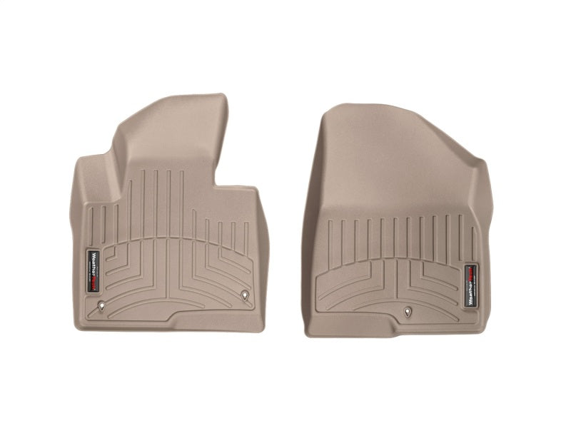 WeatherTech 13+ Hyundai Santa Fe Front FloorLiner - Tan
