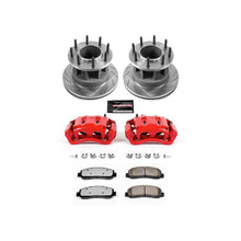 Load image into Gallery viewer, Power Stop 07-11 Ford F-350 Super Duty Front Z36 Truck &amp; Tow Kit w/Cals