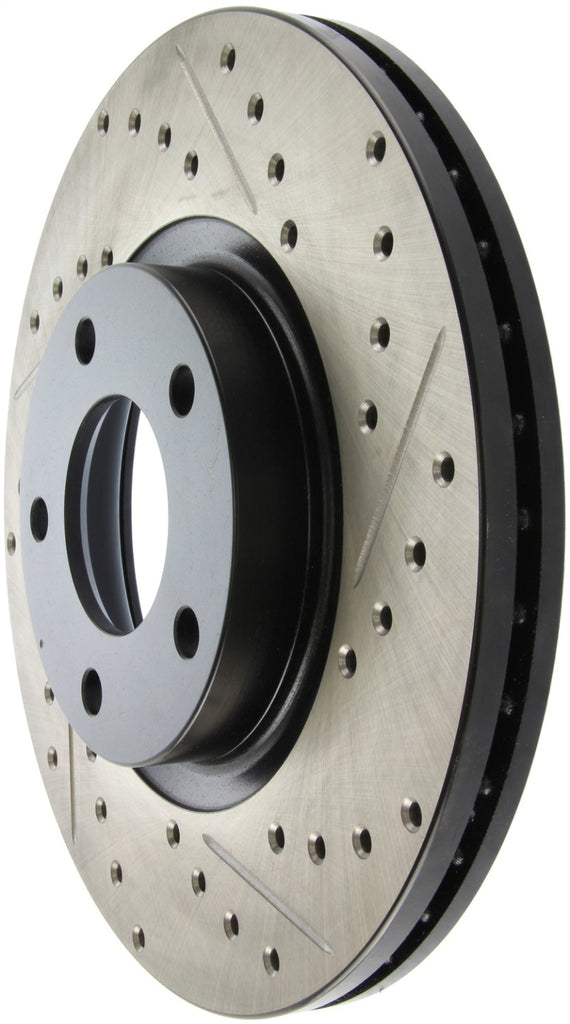 StopTech Mazda Mazda3 Slotted & Drilled Left Front Rotor