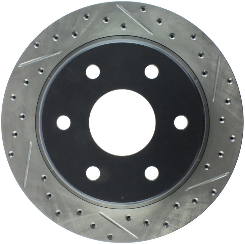StopTech Power Slot 02-06 Escalade / 03-06 Avalance 1500 Rear Left Drilled & Slotted Rotors