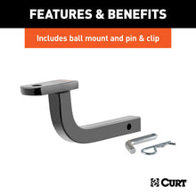 Load image into Gallery viewer, Curt 05-17 Volkswagen Jetta Class 1 Trailer Hitch w/1-1/4in Ball Mount BOXED