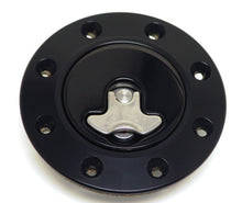 Load image into Gallery viewer, Ridetech 66-67 Chevy Nova Locking Gas Cap (Black Anodized)