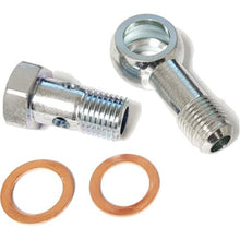 Load image into Gallery viewer, ATP Banjo Fitting/Bolt 14mm Banjo Fitting w/ -6AN Male Flare &amp; 14mm Banjo Bolt (14mm X 1.5)