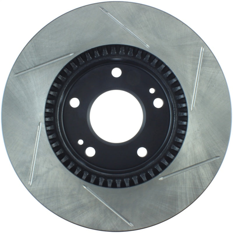 StopTech Power Slot 03-08 Hyundai Tiburon / 06-10 Kia Optima/12 Soul Front Right Slotted Rotor