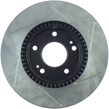 Load image into Gallery viewer, StopTech Power Slot 03-08 Hyundai Tiburon / 06-10 Kia Optima/12 Soul Front Right Slotted Rotor