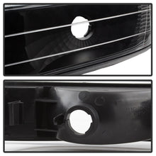 Load image into Gallery viewer, xTune Chevy Tahoe 00-06 Amber Crystal Headlights w/ Bumper Lights Black HD-JH-CSIL99-SET-AM-BK