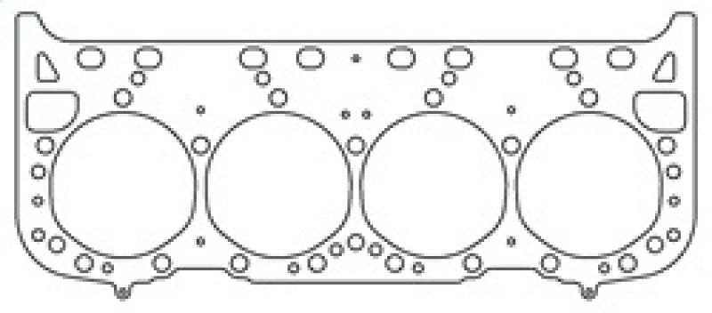 Cometic 92-96 GM LT1 Small Block 4.100 inch Bore .045 inch MLS Head Gasket (w/Valve Pockets)