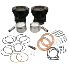 Load image into Gallery viewer, S&amp;S Cycle 66-84 BT 96in 3-5/8in Big Bore Cylinder &amp; Piston Kit For S&amp;S SH96 Engines - Gloss Black