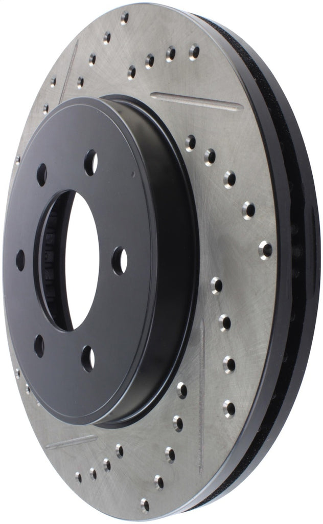 StopTech 04-09 Ford F150 / 06-08 Lincoln Mark LT Front Right Slotted & Drilled Rotor