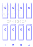 King Engine Bearings Nissan SR20DE/DET RWD (2.0L) Performance Rod Bearing Set - Size +0.25mm