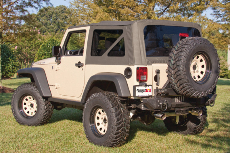 Rugged Ridge XHD Top Khaki Diamond 2 Door 07-09 Jeep Wrangler