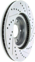 Load image into Gallery viewer, StopTech 13-15 / 17-18 Mazda CX-5 Select Sport Slotted &amp; Drilled Front Right Rotor