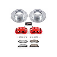 Load image into Gallery viewer, Power Stop 10-12 Ford F-450 Super Duty Front Z36 Truck &amp; Tow Kit w/Cals