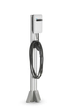 Load image into Gallery viewer, EvoCharge EVSE + No Cable Mgmt - Single Port Pedestal w/18ft Cable