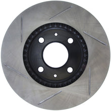 Load image into Gallery viewer, StopTech Power Slot 98-99 Nissan Sentra / 95-99 200SX Rear Disc SportStop Front Slotted Left Rotor