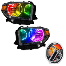 Load image into Gallery viewer, Oracle 14-17 Toyota Tundra SMD HL - Dual Halo Kit - ColorSHIFT SEE WARRANTY