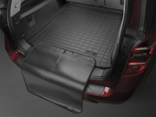 Load image into Gallery viewer, WeatherTech 2021+ Tesla Model X (6/7 Pas.) Behind 3rd Row Seat Cargo Liner w/Bumper Protec - Black