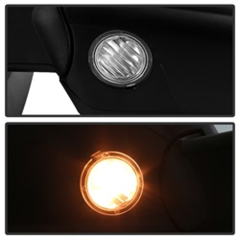 xTune Ford F150 07-14 Power Heated Amber LED Signal OE Mirror Right MIR-03349EH-P-R