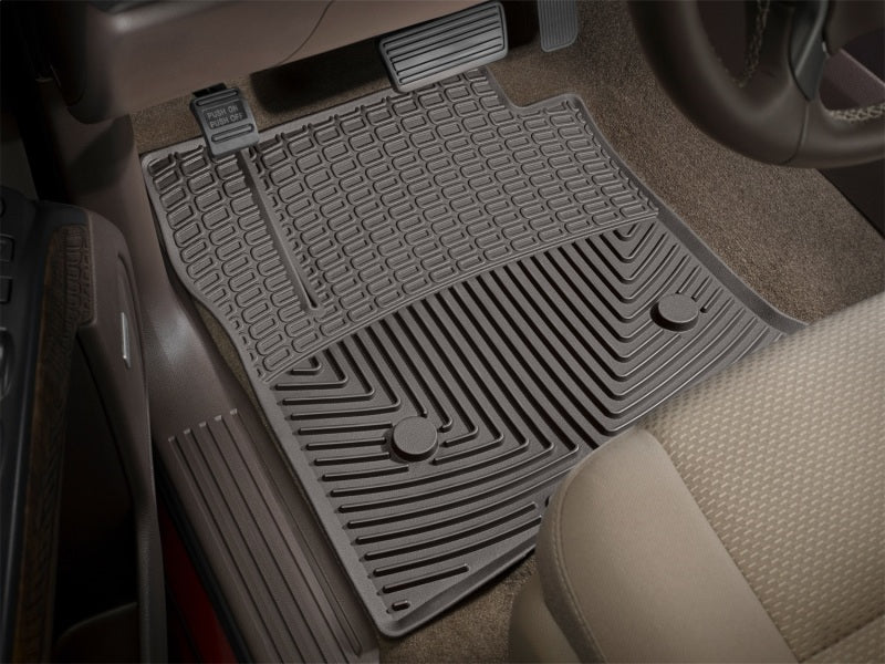 WeatherTech 2014-2019 Chevrolet Trax Rear Rubber Mats - Cocoa