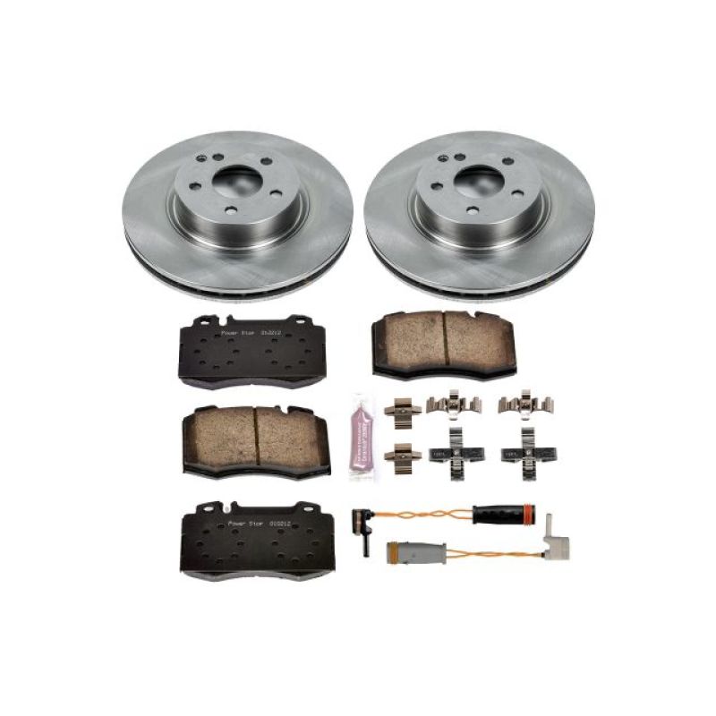 Power Stop 2006 Mercedes-Benz E350 Front Autospecialty Brake Kit