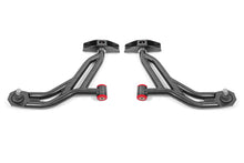 Load image into Gallery viewer, BMR Suspension 05-14 Ford Mustang Lower A-Arms - Black Hammertone - Non-Adjustable - GTR Auto