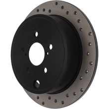 Load image into Gallery viewer, StopTech 08-14 WRX Drilled Left Rear Cryo Rotor