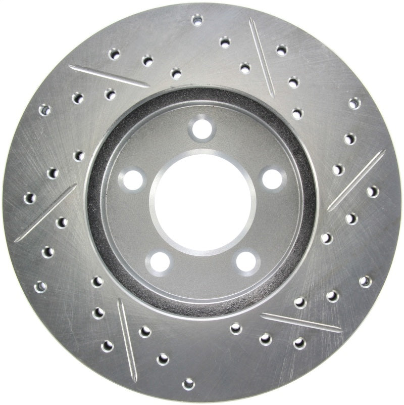 StopTech Select Sport 94-01 Ford Taurus / 94-95 Taurus SHO Slotted and Drilled Right Front Rotor