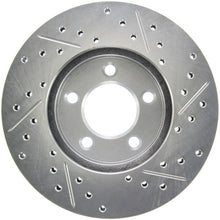 Load image into Gallery viewer, StopTech Select Sport 94-01 Ford Taurus / 94-95 Taurus SHO Slotted and Drilled Right Front Rotor