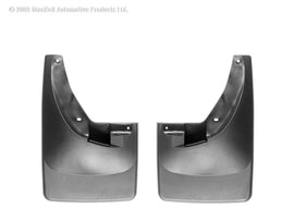 WeatherTech 06+ Dodge Ram Dually No Drill Mudflaps - Black