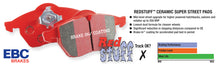 Load image into Gallery viewer, EBC 90-93 Infiniti M30 3.0 Redstuff Front Brake Pads