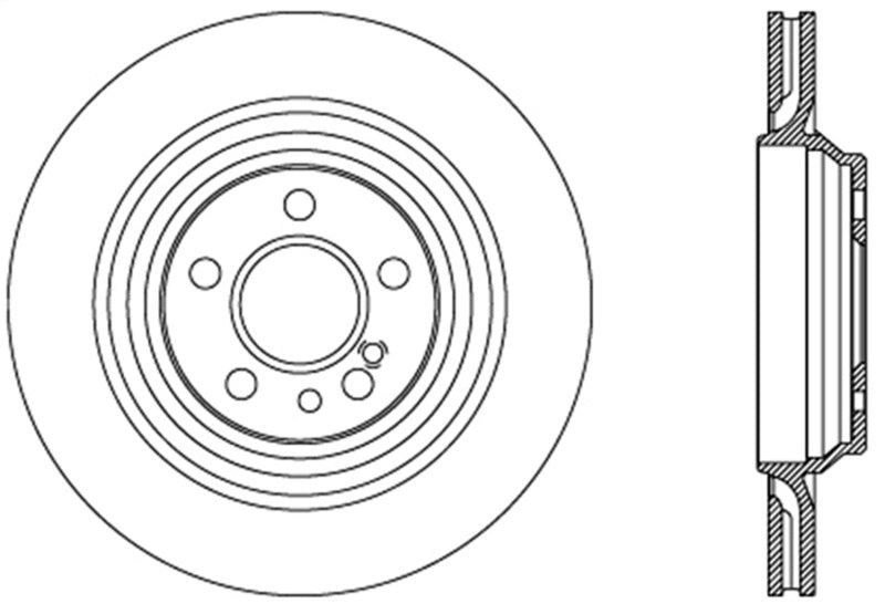 StopTech Slotted Sport Brake Rotor