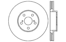 Load image into Gallery viewer, StopTech 03-08 Pontiac Vibe / 05-09 Scion tC / 03-08 Toyota Matrix Front Right Drilled Rotor