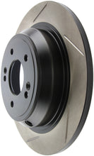 Load image into Gallery viewer, StopTech Power Slot 09-11 Hyundai Genesis 3.8L Sedan Rear Right Slotted Rotor
