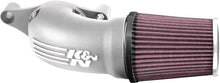 Load image into Gallery viewer, K&amp;N 17-18 Harley-Davidson Touring Models Performance Air Intake System Silver