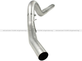 aFe MACHForce XP 5in DPF-Back Stainless Steel Exh Sys, No tip, Ford Diesel Trucks 08-10 V8-6.4L