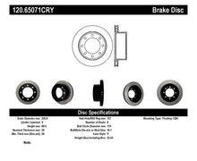 Load image into Gallery viewer, Stoptech 99-04 Ford F-250/F-350 Super Duty / 00-05 Ford Excursion Premium Rear CryoStop Brake Rotor