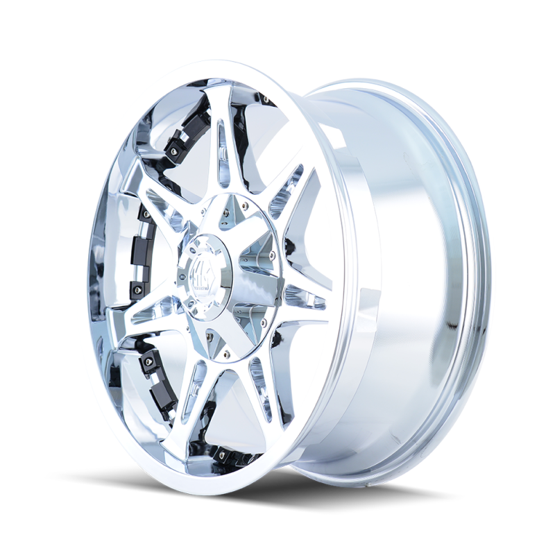 Mayhem 8060 Missile 20x12 / 5x127 BP / -44mm Offset / 87mm Hub Chrome Wheel