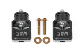 BMR Chevy SS and Pontiac G8 Motor Mount Kit (Solid Bushings) Black Hammertone - GTR Auto