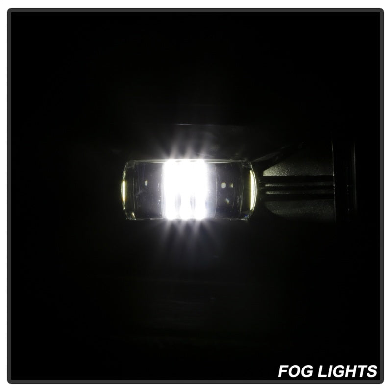 Spyder 07-18 Chevrolet Tahoe (w/Off Road Package) Full LED Fog Lights - w/o Switch (FL-LED-PRO-2)