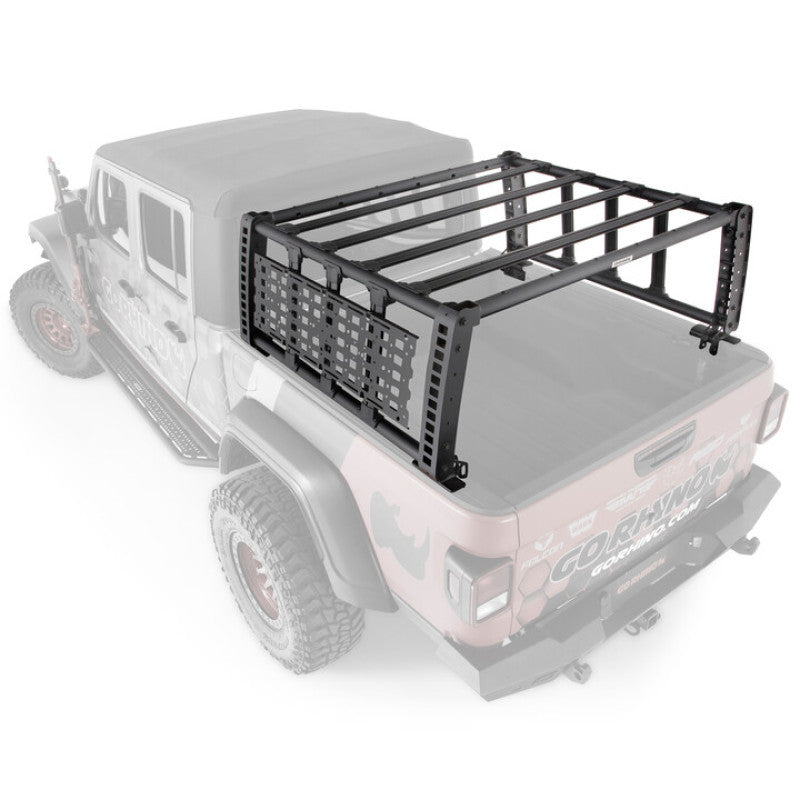 Go Rhino 19-21 Jeep Gladiator XRS Overland Xtreme Rack - Box 1 (Req. gor5950000T-02) - GTR Auto