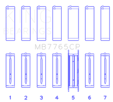 Load image into Gallery viewer, King Engine Bearings GMC 4.2 Vortec L6 (Size +0.020) Main Bearing Set